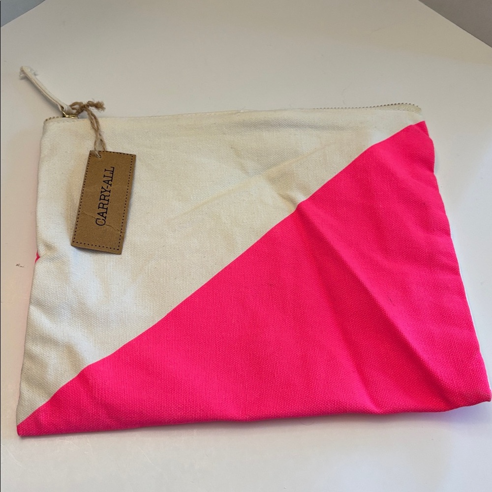 💕5/25💕Organize your Life Canvas Pouch NWT